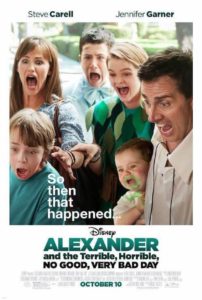 Póster Alexander and the Terrible, Horrible, No Good, Very Bad Day