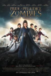 Póster Pride and Prejudice and Zombies