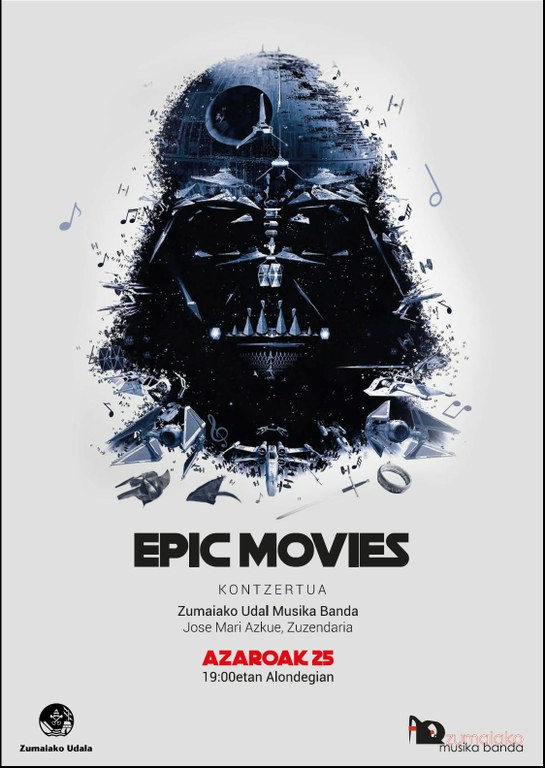 Banda Municipal de Zumaia: concierto Epic Movies