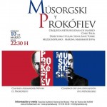 Concierto Músorgski y Prokófiev en Madrid