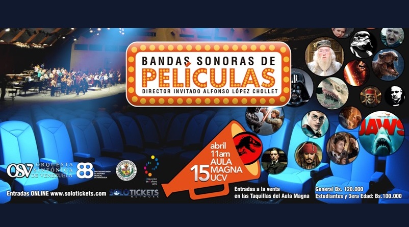 Concierto de B.S.O. por la Orquesta Sinfónica de Venezuela