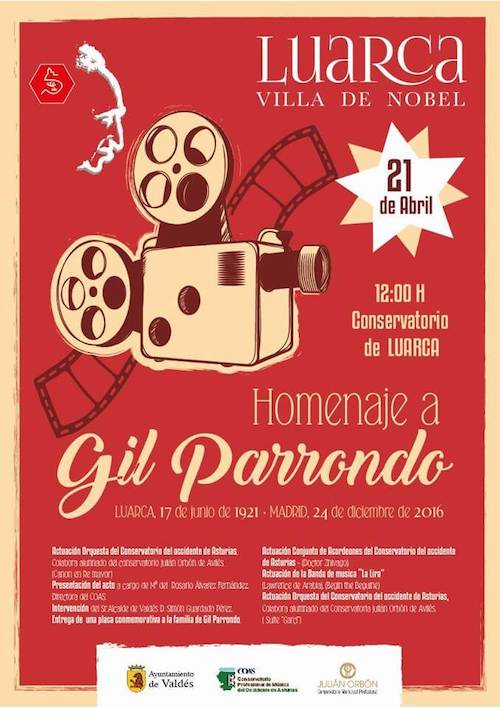 Homenaje músical a Gil Parrondo en Luarca