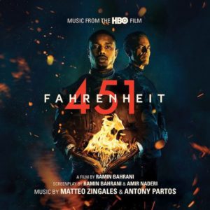 Carátula BSO Fahrenheit 451 - Matteo Zingales y Antony Partos