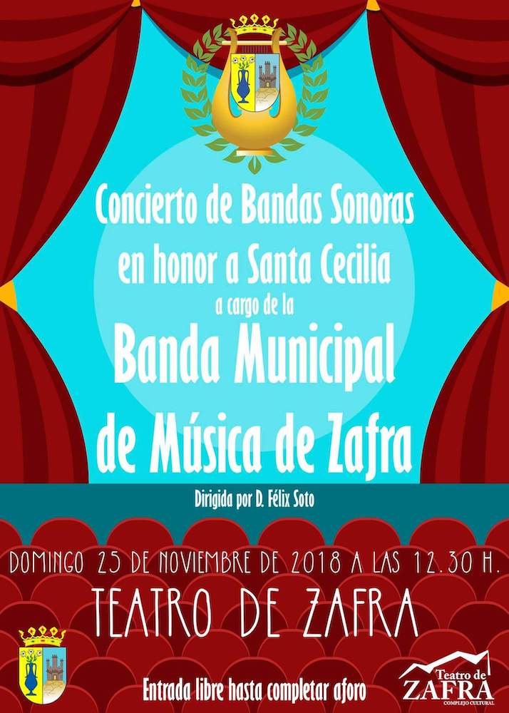 Concierto Bandas Sonoras por la Banda Municipal de Música de Zafra