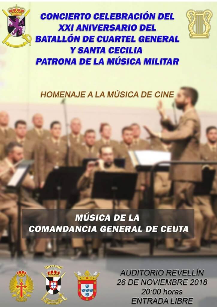 Concierto de la Unidad de Música de la Comandancia General de Ceuta