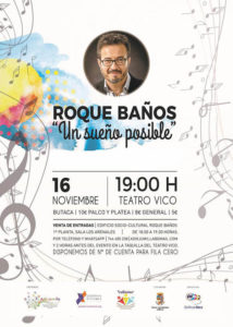 Poster Roque Baños - Un sueño posible