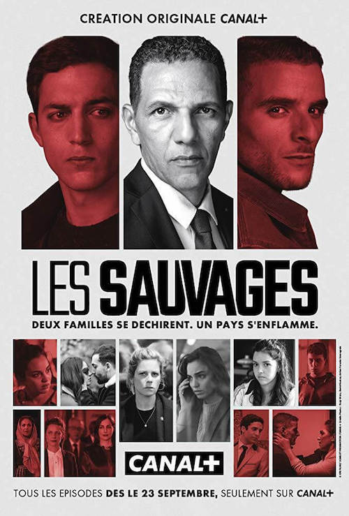 Rob para la serie dramática Les Sauvages