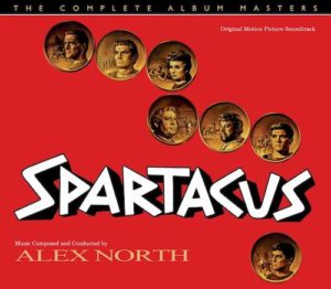 Carátula BSO Spartacus - Alex North