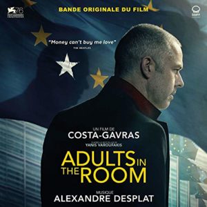 Carátula BSO Adults in the Room - Alexandre Desplat