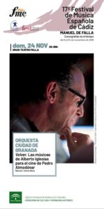 Cartel Volver. Las músicas de Alberto Iglesias para el cine de Pedro Almodóvar