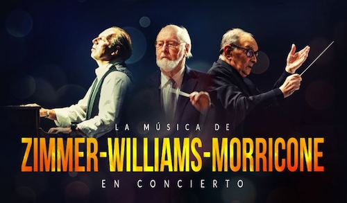 Los 3 Reyes del Cine: Morricone, Zimmer y Williams en Zaragoza