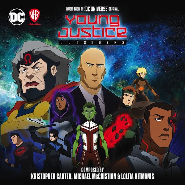 La-La Land Records edita la banda sonora Young Justice: Outsiders