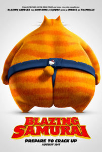 Póster Blazing Samurai