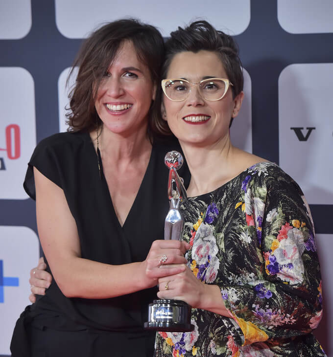 Aránzazu Calleja y Maite Arroitajauregi ganan el Premio Platino 2021