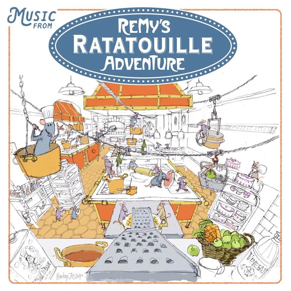Walt Disney Records edita la banda sonora Remy’s Ratatouille Adventure
