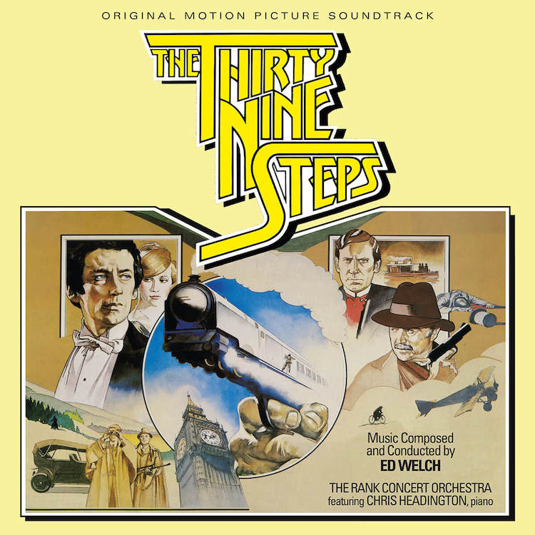 Quartet Records edita The Thirty-Nine 39 Steps de Ed Welch