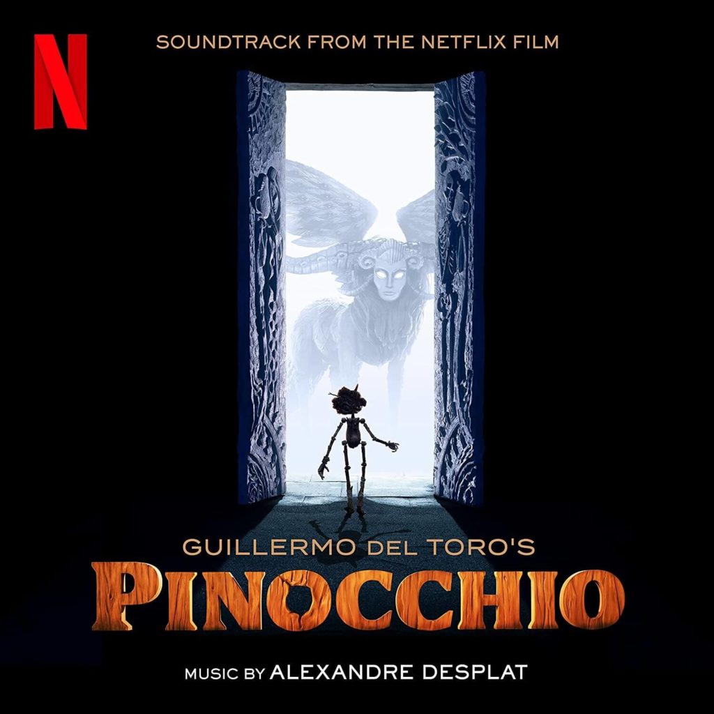 Carátula BSO Guillermo del Toro's Pinocchio - Alexandre Desplat