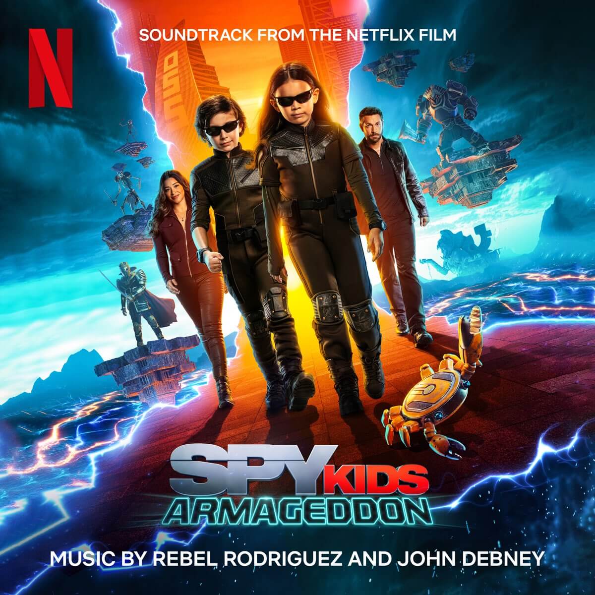 Netflix Music edita Spy Kids: Armageddon de Rebel Rodriguez & John Debney