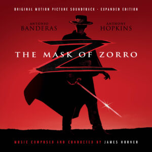 Carátula BSO The Mask of Zorro - James Horner