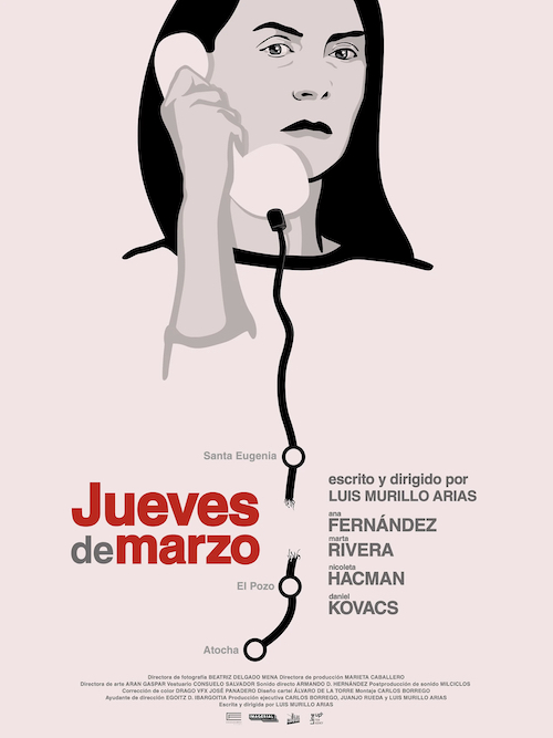 Pablo Cervantes para el cortometraje Jueves de Marzo