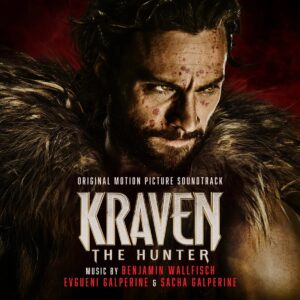 Carátula BSO Kraven the - Hunter Benjamin Wallfisch, Evgueni Galperine y Sacha Galperine