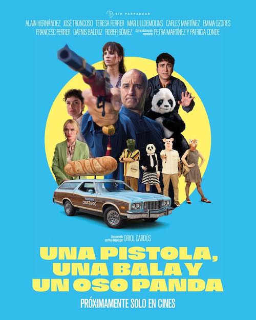 Dani Trujillo para la comedia Una pistola, una bala y un oso panda