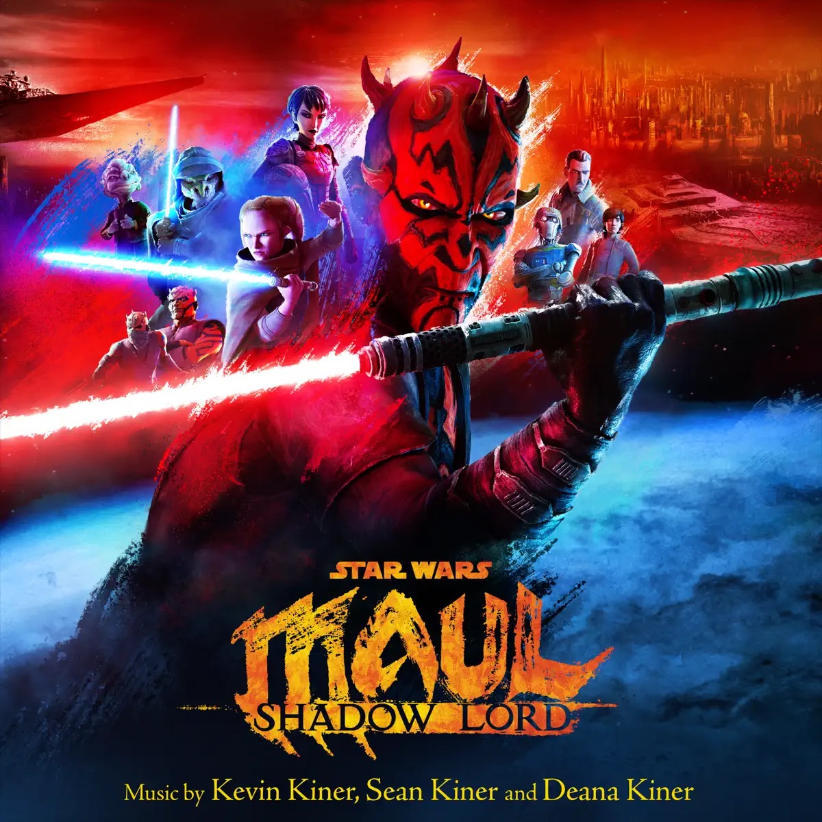 Walt Disney Records edita Star Wars: Maul – Shadow Lord de Kevin Kiner, Sean Kiner & Deana Kiner