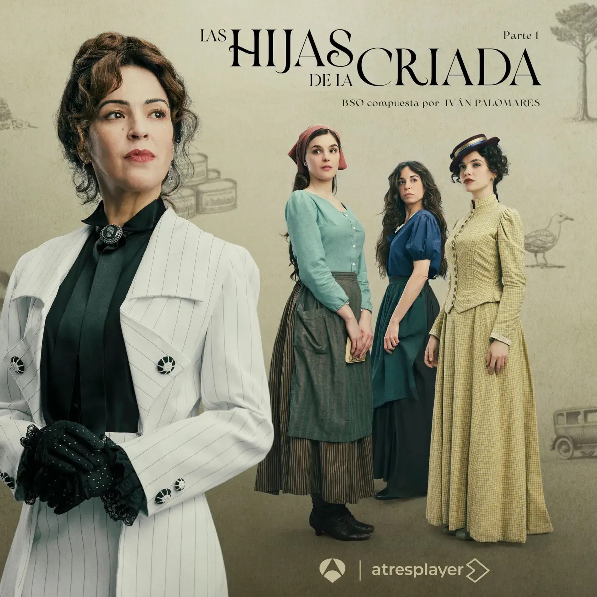 Atresmedia Música edita Las hijas de la criada, Pt. 1 de Iván Palomares