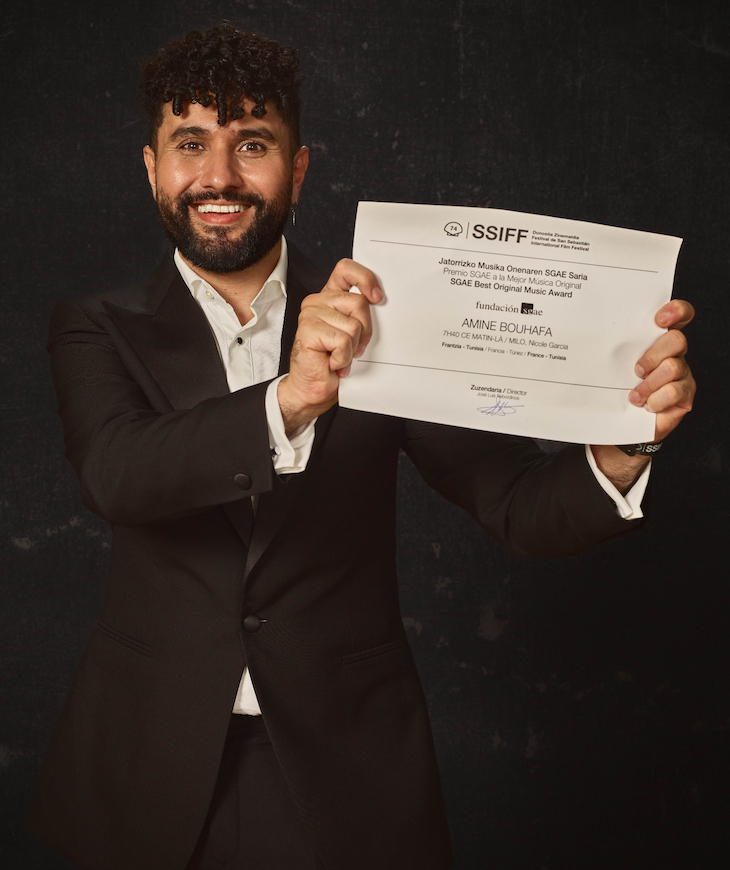 Amine Bouhafa gana el Premio SGAE a la Mejor música original