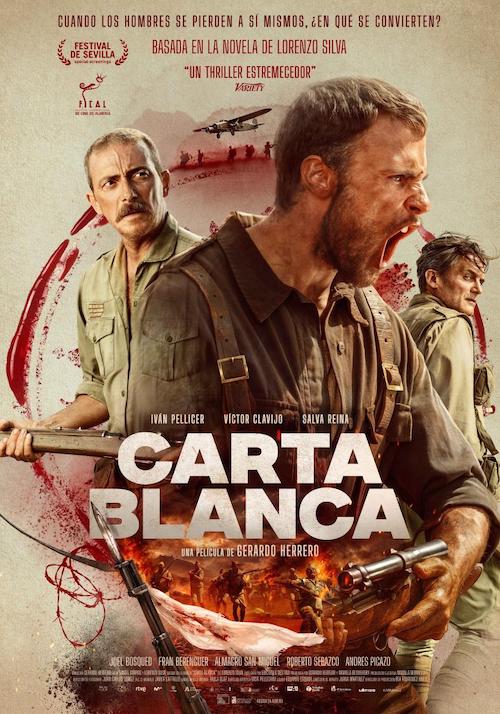 Paula Olaz para el thriller Carta Blanca