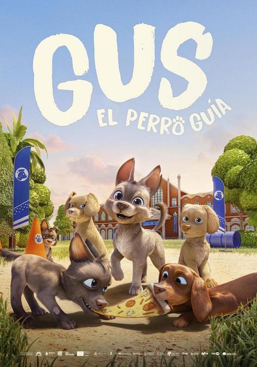 Arnau Bataller para la cinta de animación Gus, el perro guía